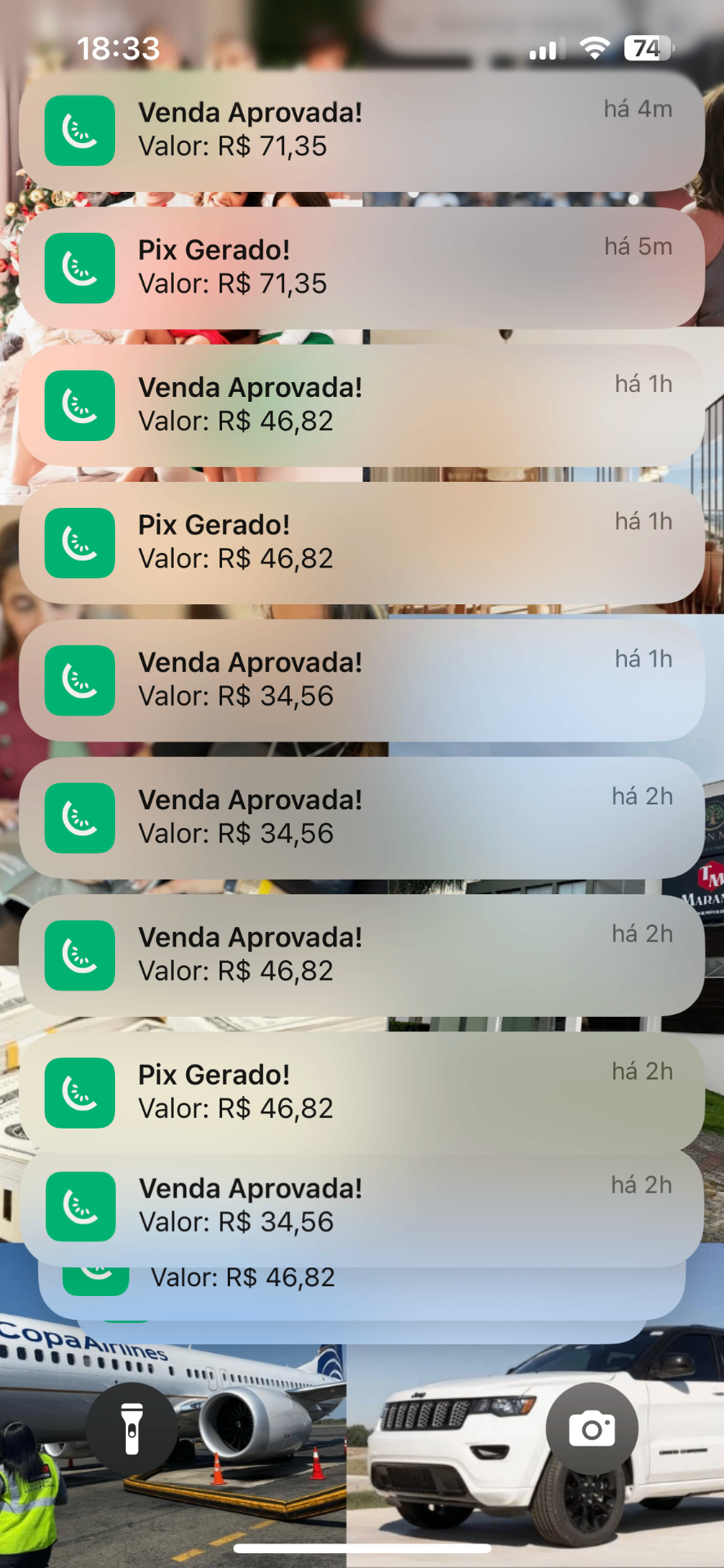 Notificações de faturamento digital